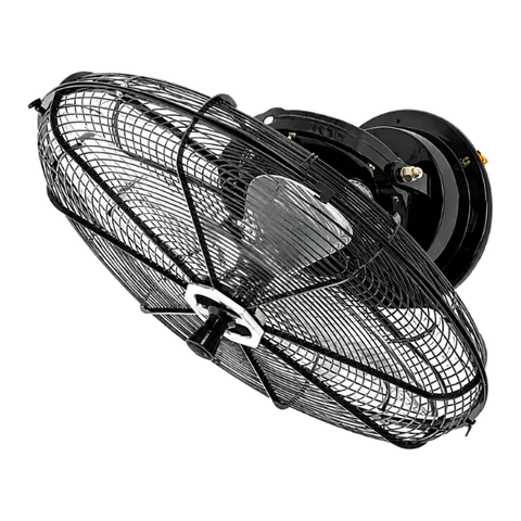 Cinni cabin fan with a heavy duty cage guard