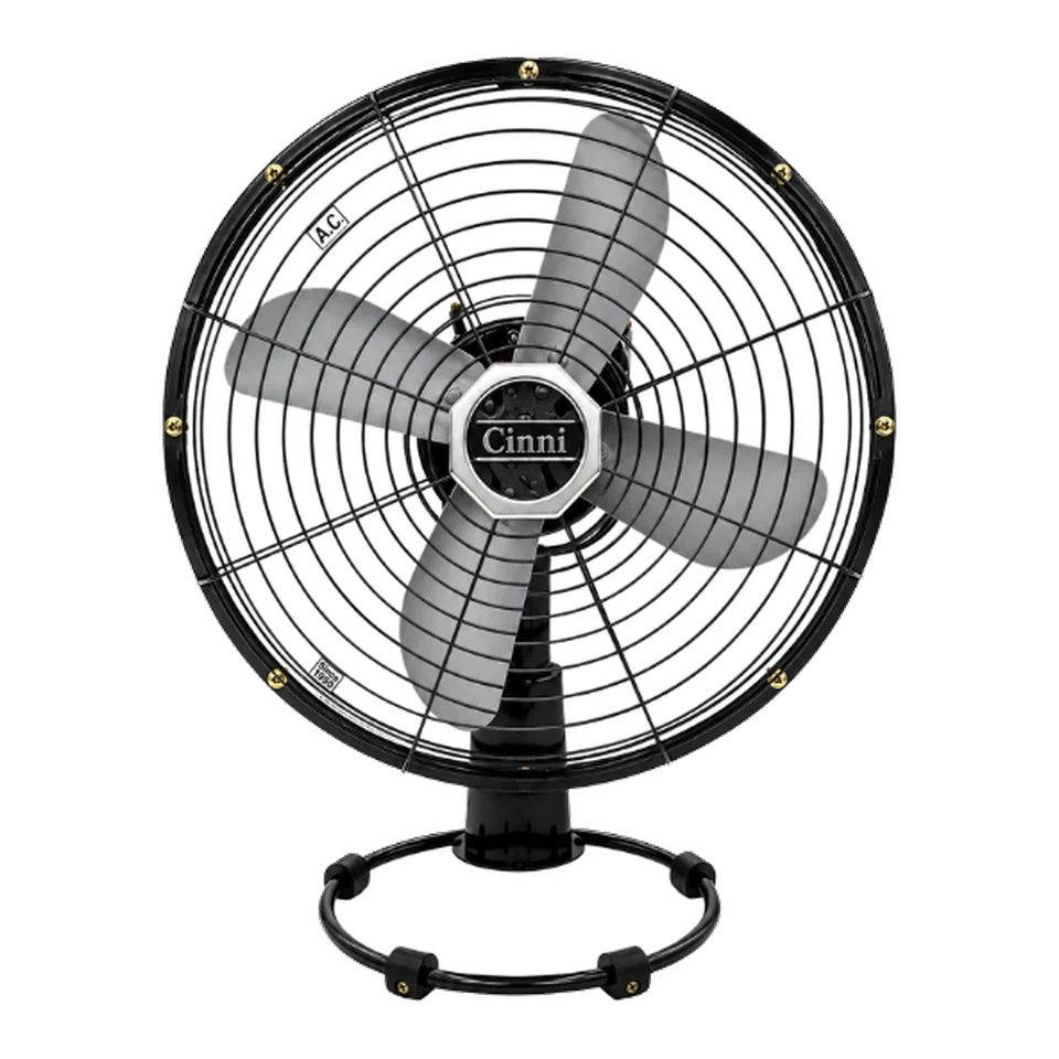 Cinni Minio 250 mm personal fan with a carry handle
