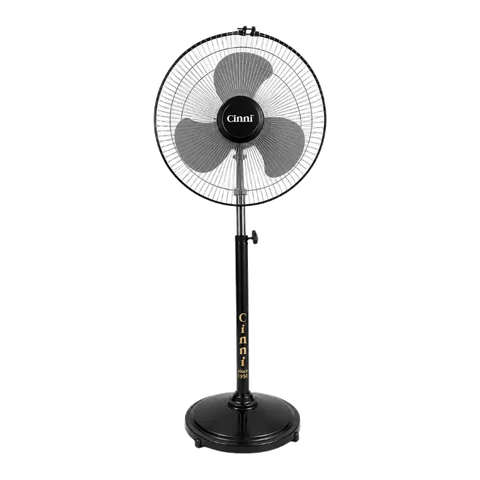 Cinni Tornado 400 mm pedestal fan with silver blades